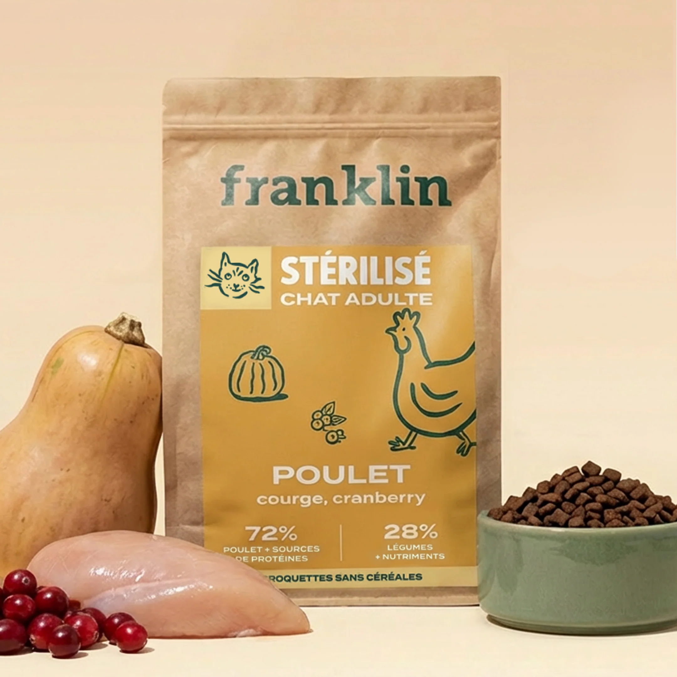 ALIMENTATION CHAT STÉRILISÉ